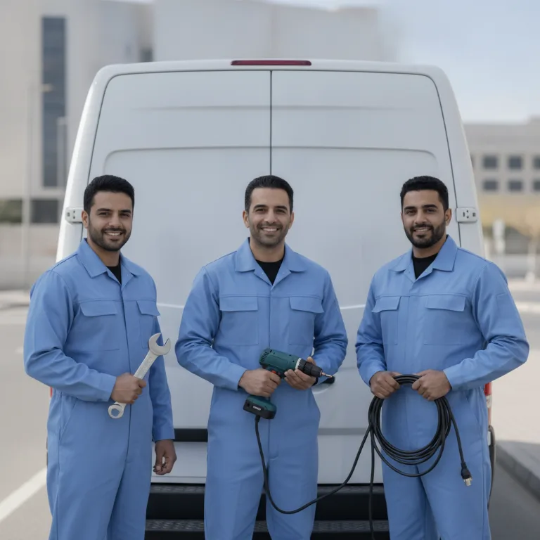 محطة شحن سيارات كهربائية فريق في مجمع دبي للاستثمار